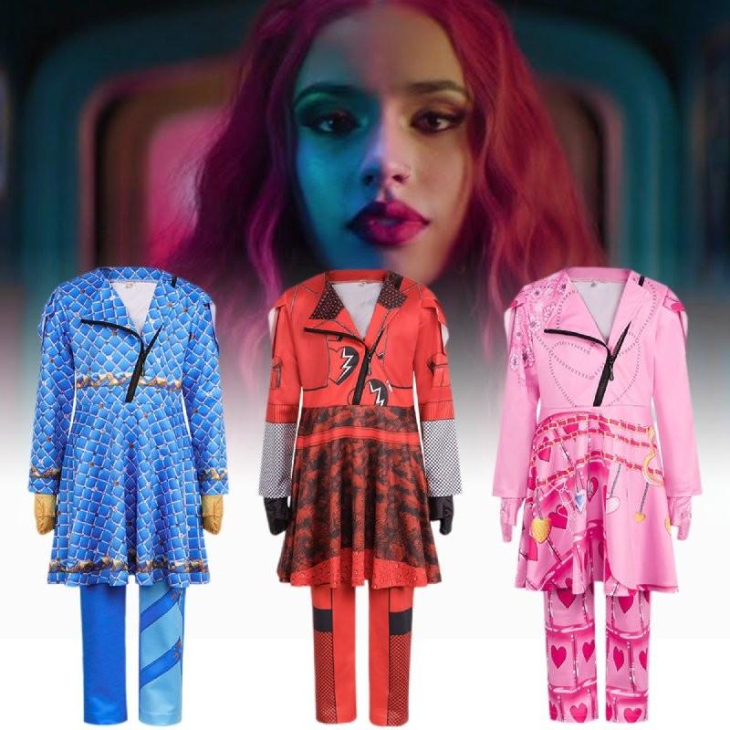 The 4 Descendants Inheritors A Princess Rebellion Characters Cosplay Set Costume