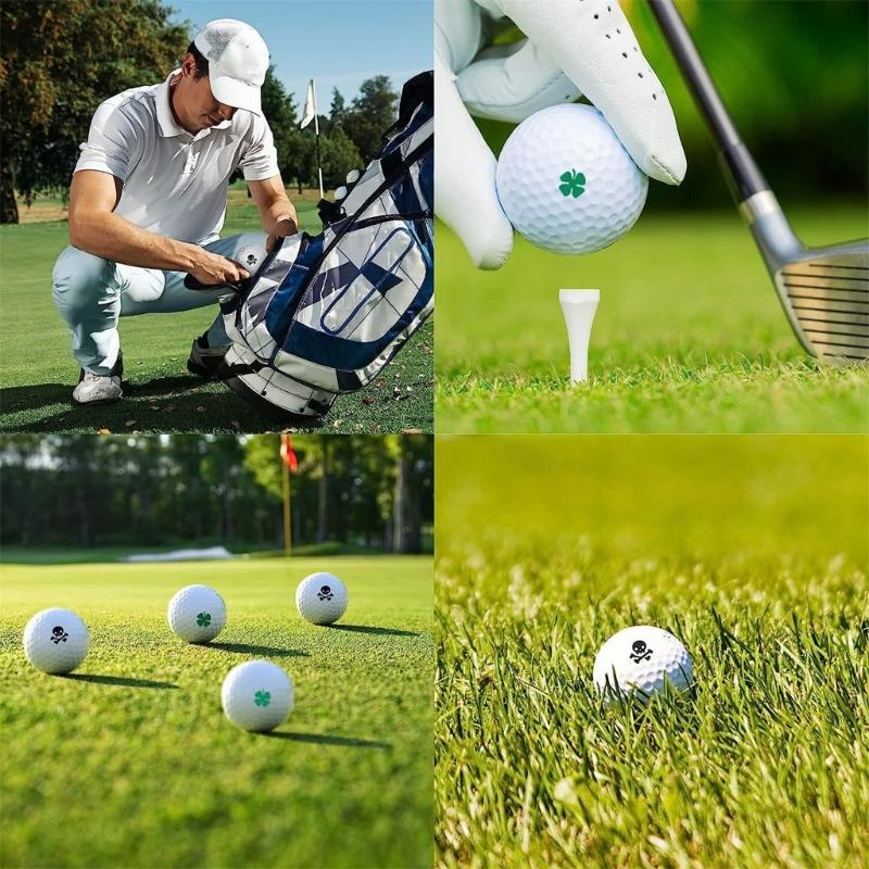 Golfball Identitätsmarkierer Plastikstempel Markierer Golfball Ausrichtungsmarkierungswerkzeug Golfzubehör Für Golfer Geschenk