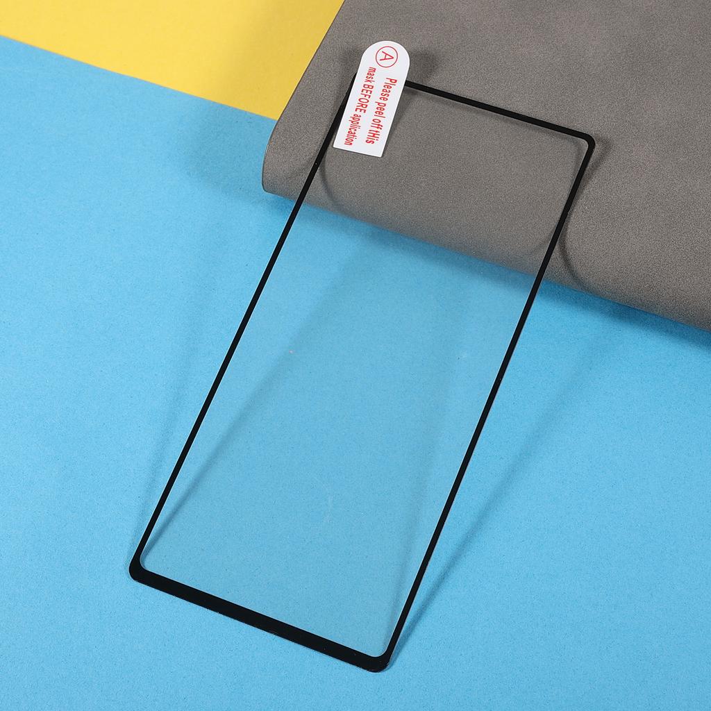 HD Clear Silk Printing Full Screen Covering Full Glue Anti-scratch Tempered Glass Film for Google Pixel 6a