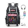 Hot Selling Game-Themed Outdoor Travel Bag Large Capacity with USB Hiking Backpack