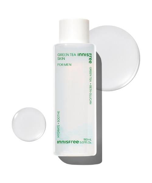 Innisfree Green Tea Skin For Men 150mL FREE