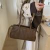 Retro small bag, simple handbag, women's autumn new textured underarm bag, commuter shoulder bag