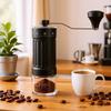 Manual Coffee Grinder With External Adjustment Ceramic Burr Home Barista Hand-Crank Espresso Mill