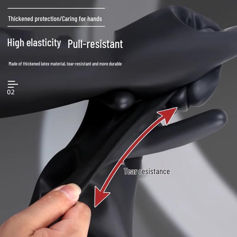 Peihao Extended Rubber Work Gloves