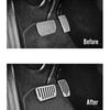 Accelerator and Brake Foot Pedal Pads Aluminum Non-Slip Cover For Tesla Model 3/Y