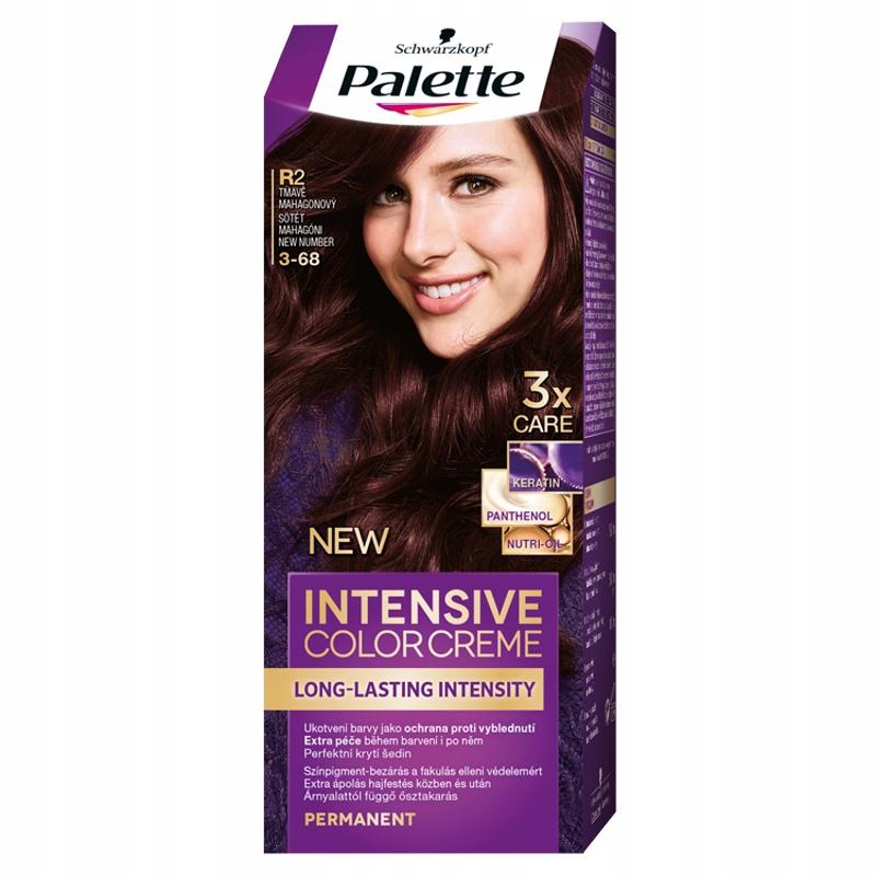 Palette Intensive Color Creme Permanent Hair Dye, No. 3-68 Dark