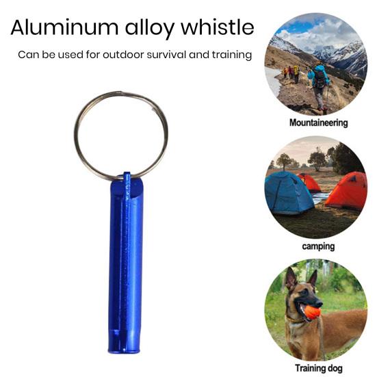 3Pcs Training Whistles Compact Size Loud Crisp Sound High Decibel Rustproof Portable Aluminum