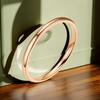 Women's 6mm Plain Titanium Steel Ring - Non-fading Ins Style Index Finger Band