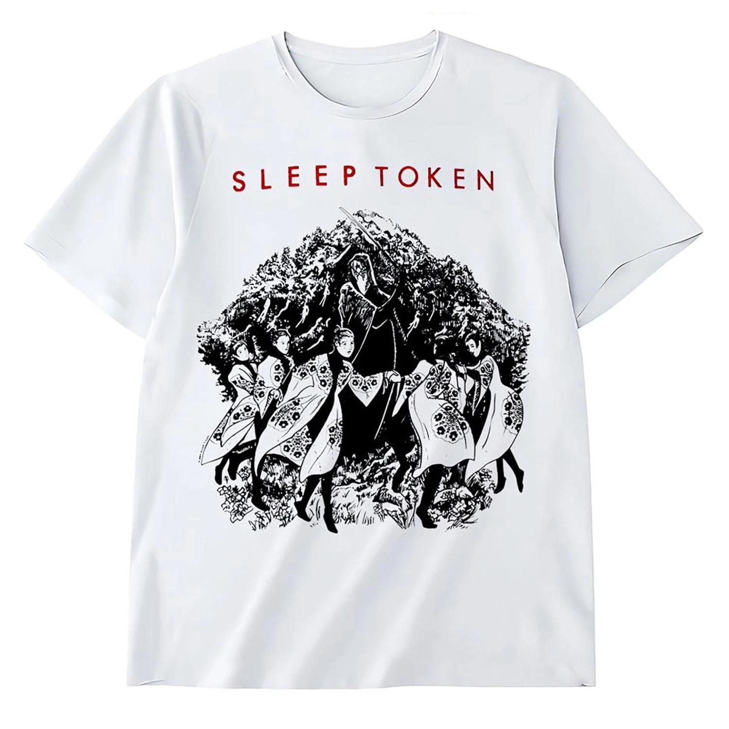 Men s Sleep Token The Love You Want Slim Fit T-shirt Medium White XXL