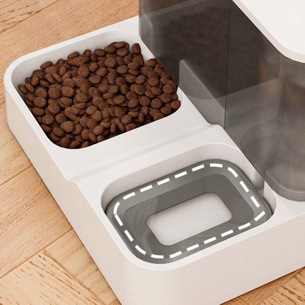 Wet and Dry Separation Pet Automatic Feeder Pet Food Storage Container  Pet Accessories