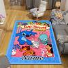 Custom 1Pc Lilo Stitch Adventure Rug Office Carpet Indoor Outdoor Entrance Doormat Nonslip Soft And Comfortable Living Room D916300