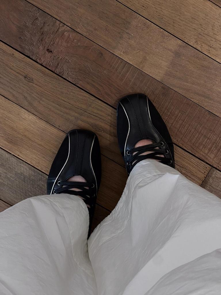 Leather version~ British style loafers platform strap leather shoes women's thick heel Mary Jane single shoes ballet shoes