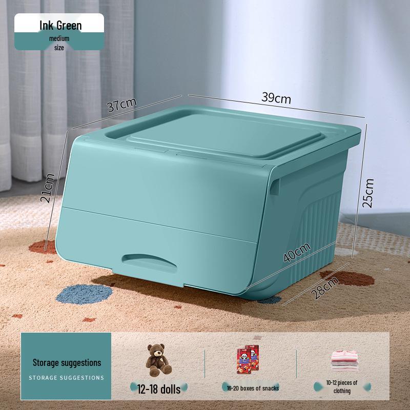 Flip-Top Storage Box for Clothes