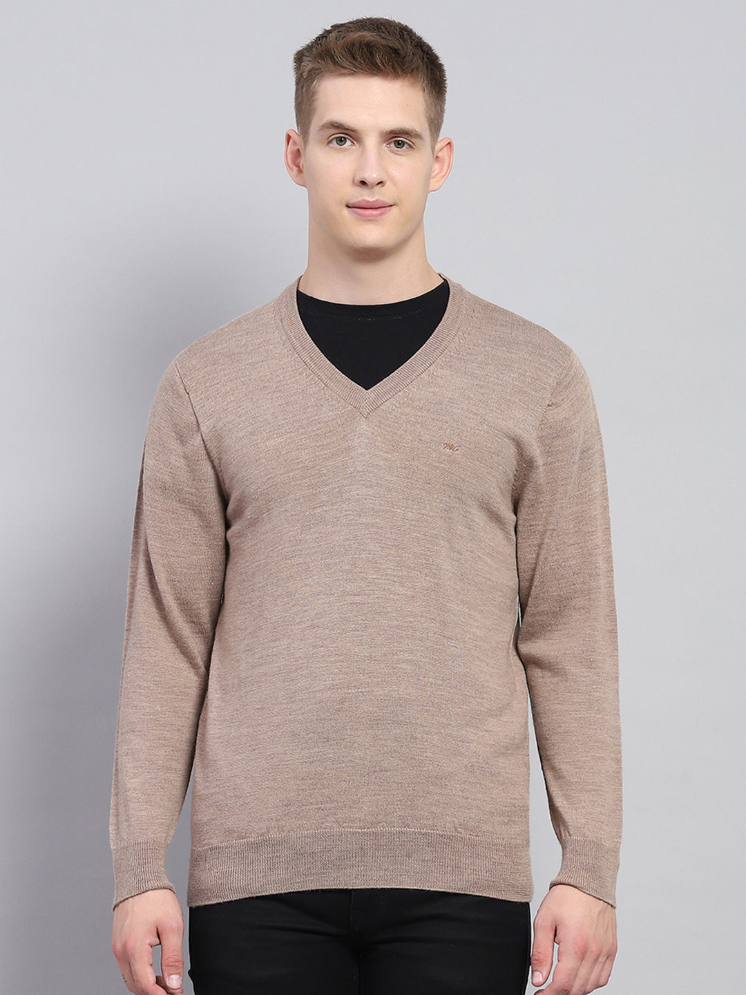 Monte Carlo Mens Regular Fit Solid Pullover XXL