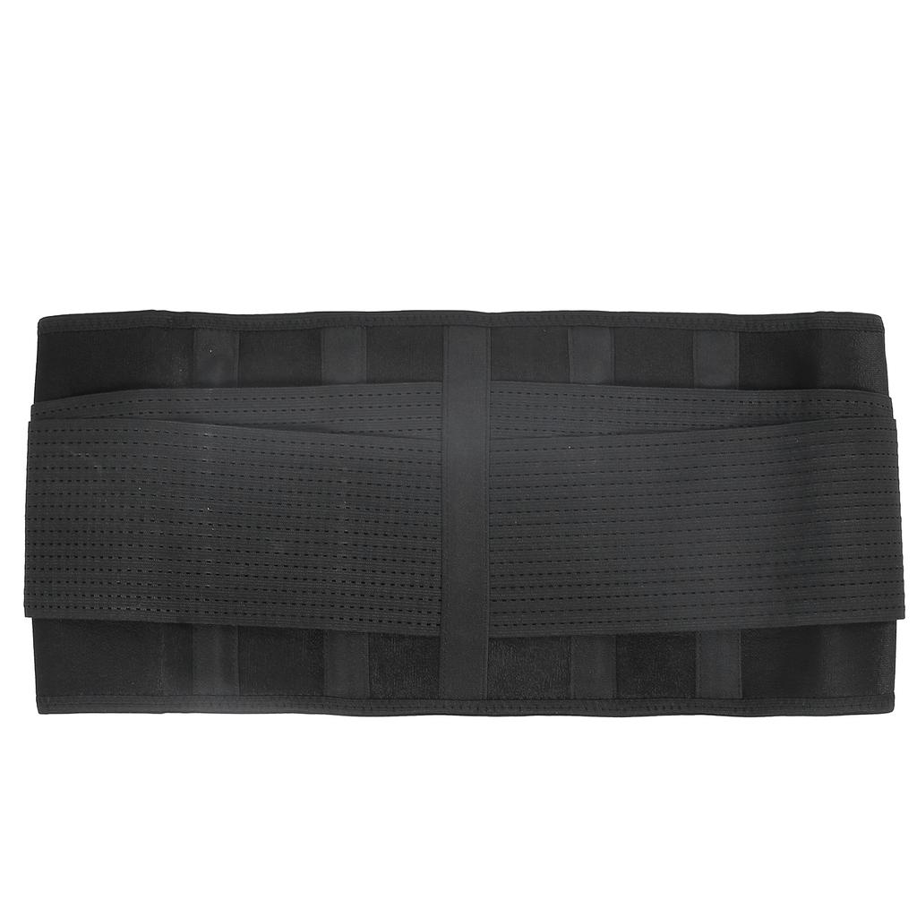 Sports Waist Belt Adjustable Lumbar Support Brace for Fitness Work Out Posture CorrectionXL