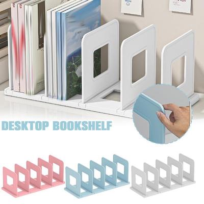Kitaplık Masaüstü Kitaplık Bölücü Bölme Kitap Masası Depolama Raf Öğrenci U6