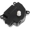 Heater Blend Door Actuator Main Front Plastic for Nissan for Frontier 2005-2019 for Pathfinder 2005-2012 for Xterra 2005-2015 Black 2 Pins-Number of