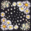 Women Malaysia Floral Printing Square Scarf