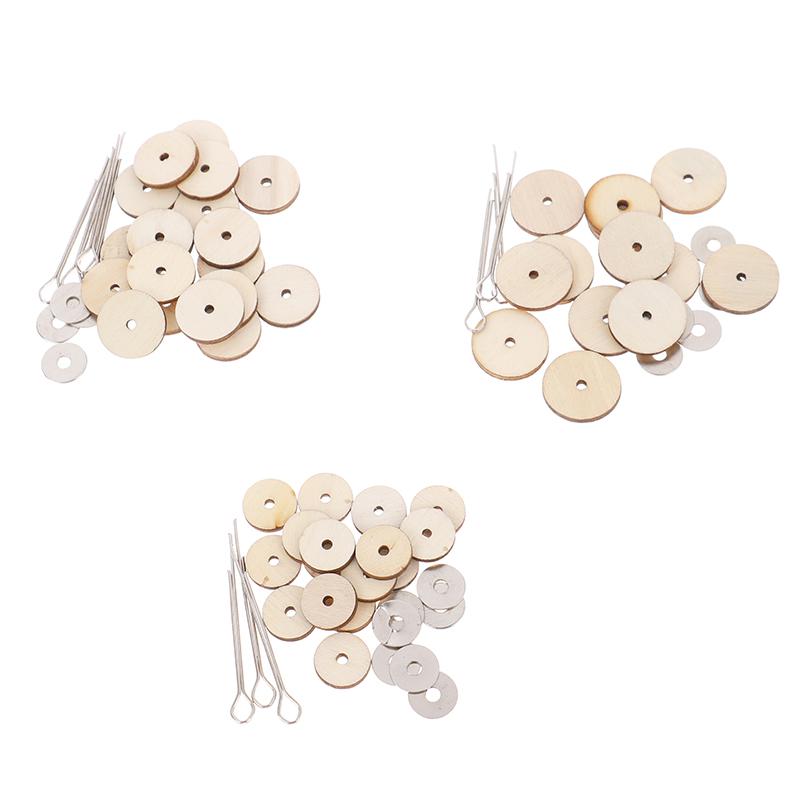 Akcesoria do stawów niedźwiedzia DIY Drewniany obrotowy paznokieć Końcówka stawu niedźwiedzia Śruba stawu niedźwiedzia