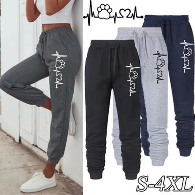 Mode Frauen Jogginghose Herbst Winter Baumwolle Lange Hosen Jogger Hosen Casual Sport Fitness Solide Jogginghose Frauen Trainingshose 4 Farben