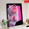 Disney Inside Out Pearl Art Kit Gaga Creative Pearl-Style Art Painting 5D DIY Pearl Embroidery Mosaic Cross-Stitch Kit for Home Decor