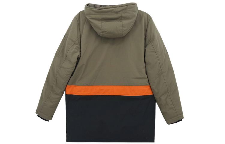 Vans Down Jackets Unisex Brown Hooded Moderate Cargo Puffer Jacket VN0A54HS1LE