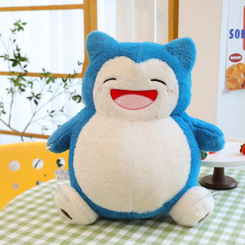 354565Cm Big Size Rabbit Fur Snorlax Plushies Cartoon Anime Kawaii Ornament Comfortable Soft Doll Children'S Toy Gifts