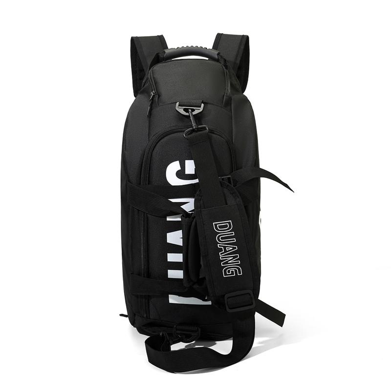 Unisex Nylon Backpack Large Capacity Travel Daypack Outdoor Sports Gym Bag