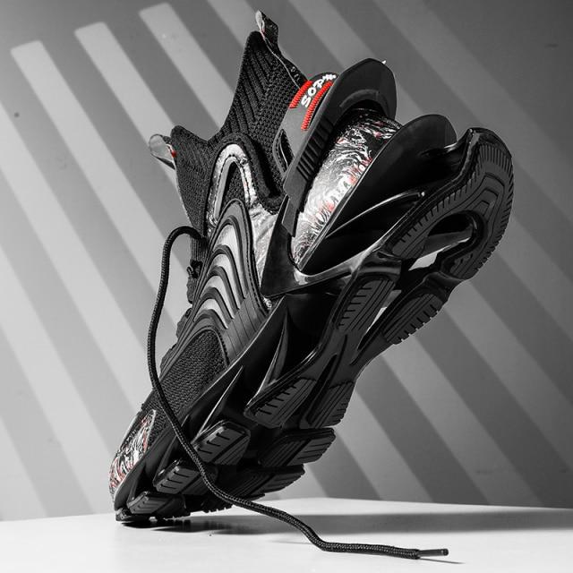 Shoes Men Sneakers Blade Trainers Couple Loafers Shoes Breathable Men Shoes Thick Bottom Sports Tides Shoes Running Shoes