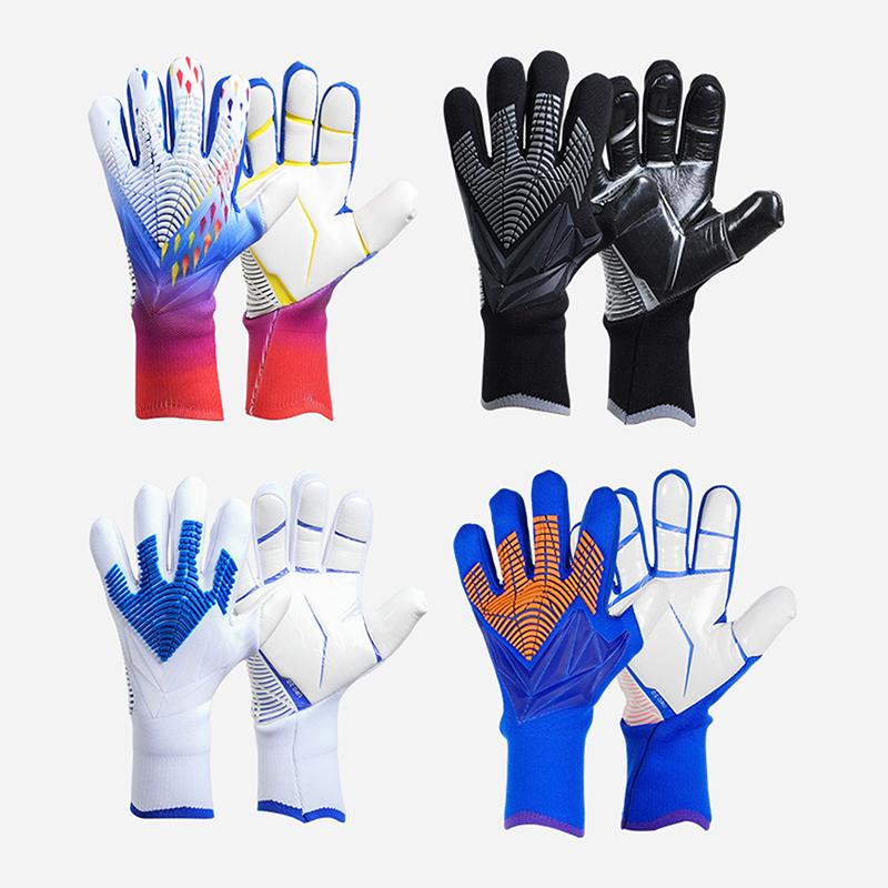 Football Goalkeeper Gloves Thickened And Wear-Resistant Football Protection Adults Teenager Goalkeeper Football Goalie Gloves