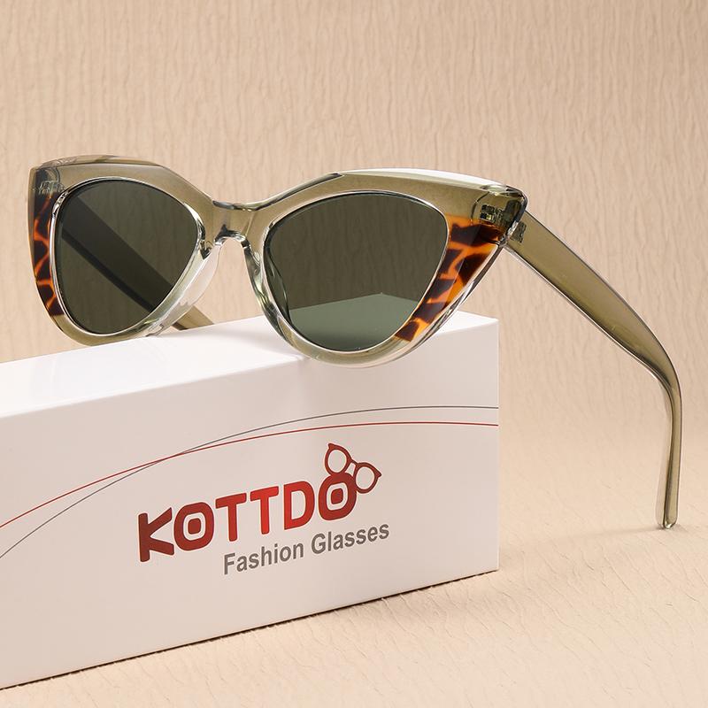 

Fashion Cat Eye Women Sunglasses Brand Designer Plastic Mirror Retro Vintage Sun Glasses For Female Eyewear UV400
