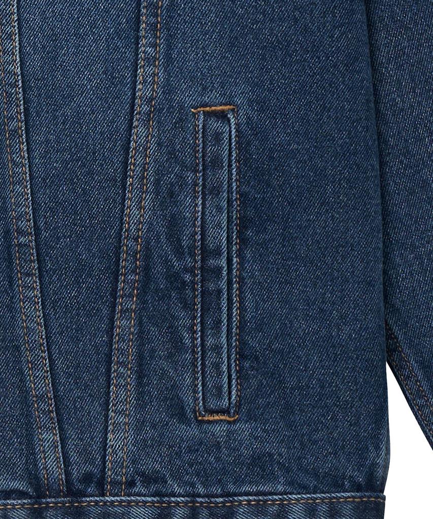 Moth Denim Trucker Jacket_Dark Blue