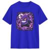 Pokemon Gengar T Shirt Man Vintage Cotton T-Shirts Summer O-Neck Fashion Tees Cheap Oversize Clothing