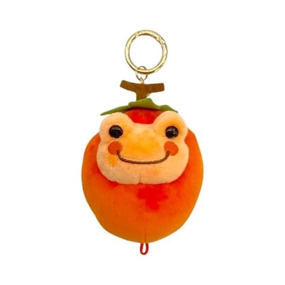 Nakajima Corporation Frog Pickles Oysters and Oysters Mascot Persimmon Orange Plush Toy 216700-25