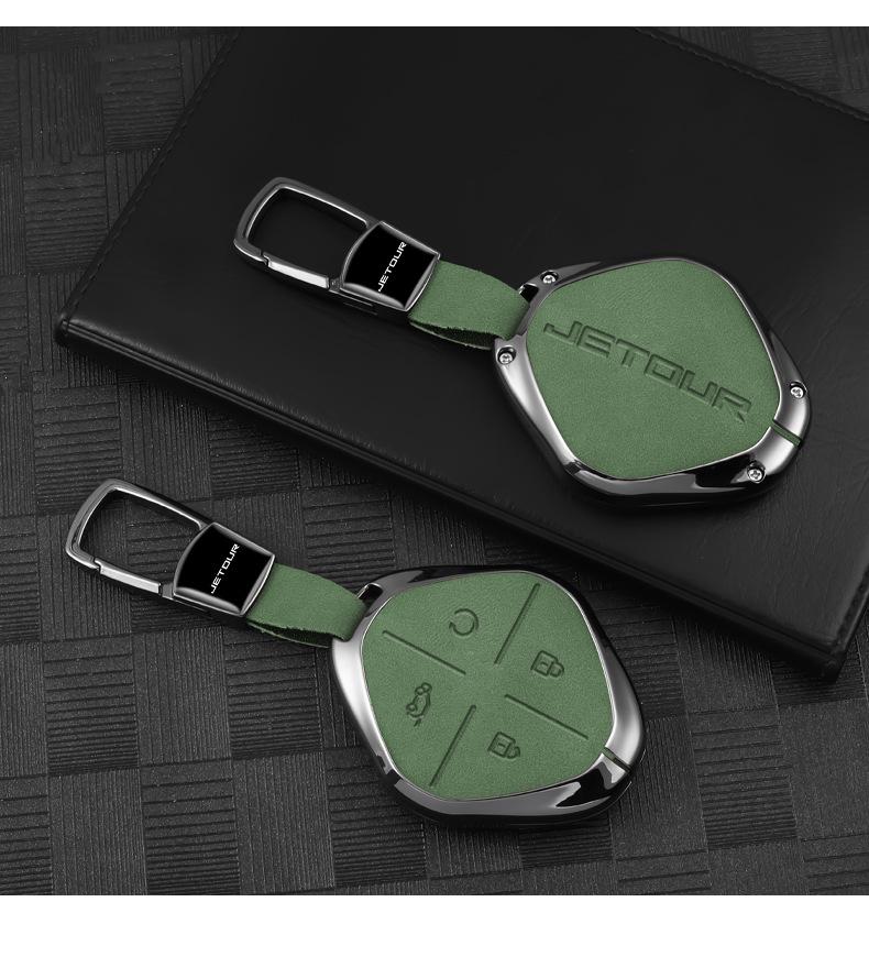 Jetour Dasheng Key Cover 2022: Premium Remote Shell, Unisex Buckle Decoration