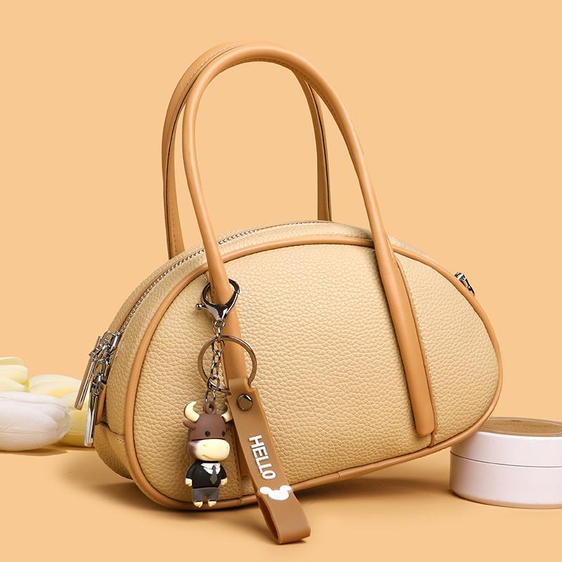 Luxus Umhängetaschen Geldbörse Einfarbig PU Leder Schultertasche Modedesigner Kleine Handtasche Henkeltaschen für Damen