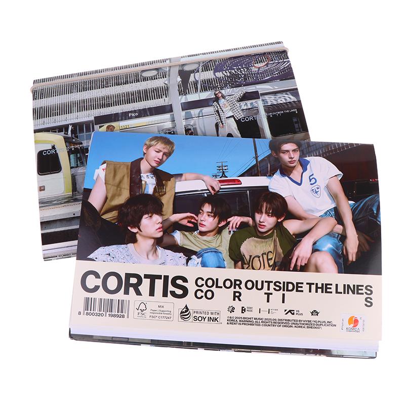 1Set Kpop Cortis Début Album Électronique Wvs Ver Cartes Lomo Martin James Keonho Cartes Selfie Juhoon Seonghyeon Cadeaux pour Fans