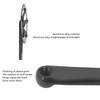 Bicycle Crankset 48T Black Square Taper Aluminum Alloy Bicycle Crankset for Mountain Road Bike Fixed Gear Bicycle