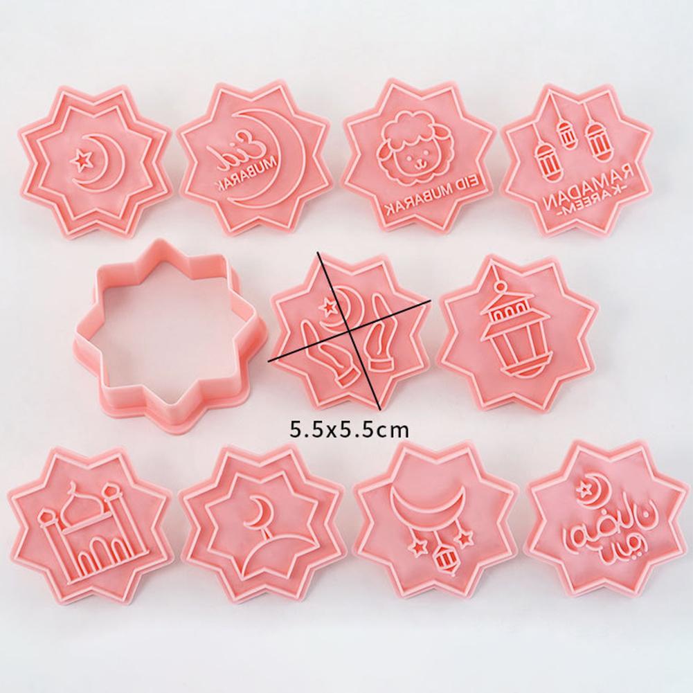 Eid Celebrations Made Sweet with 10 Piece Cookie Cutter Set Unique Styles