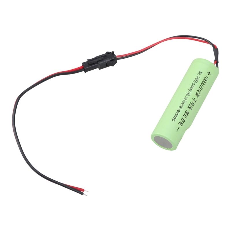 18650 Dummy Fake Battery Shell Placeholder Cylinder Conductor Connector for Electronic Device Power Conversion