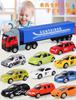 Huang Yem Car Toy Mini Car Set for Kids Work Vehicle Truck Mini Car Ladder Truck Construction Alloy Indoor Play Boys Girls Gift Christmas Birthday