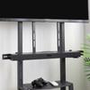 Adjustable TV Soundbar Bracket Made Of Steel for VESA 800x400mm TVs Easy Installation Mounting Bracket Heavy Duty