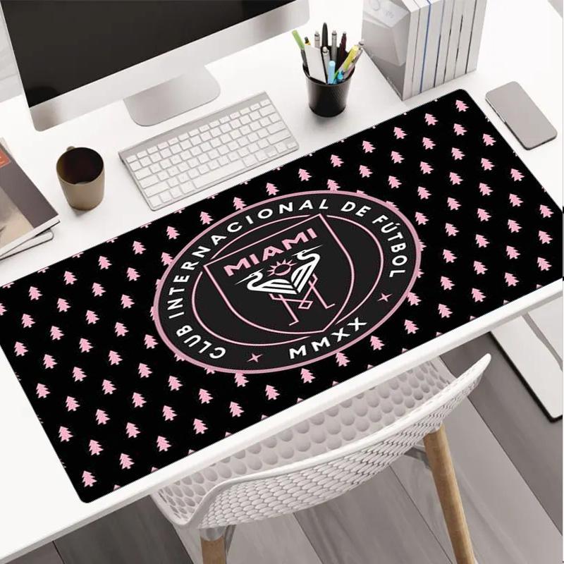 Inter Miami Fc Crest Mouse pad Mouse pad, Gaming Mouse Pad, keyboard pad, Desk Decor for computer notebook Fan Gift Birthday Gift