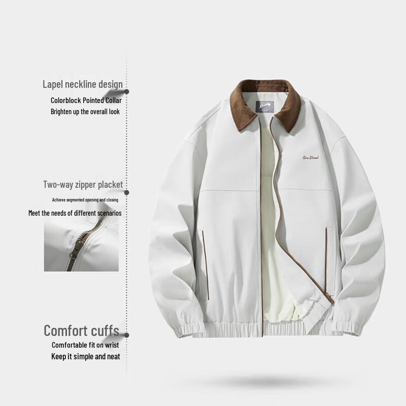 Guirenniao Unisex Casual Windproof Jacket