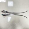 2 Pcs Chrome Accessories For Mazda 6 Atenza Sedan 2013 2014 2015 Front Head Light Lamp Eyelid Eyebrow Strip Decor Cover Kit Trim
