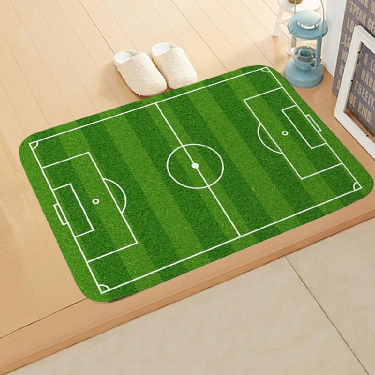Floor Decor Mats Doormat Anti-skid Entry Bedroom Football Field Ground Floor Mat