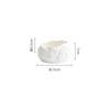 Irregular Rock Texture Ceramic Bowl Dessert Bowl Thick Soup Bowls Steamed Egg Bowls Molecular Cuisine Specialty Tableware