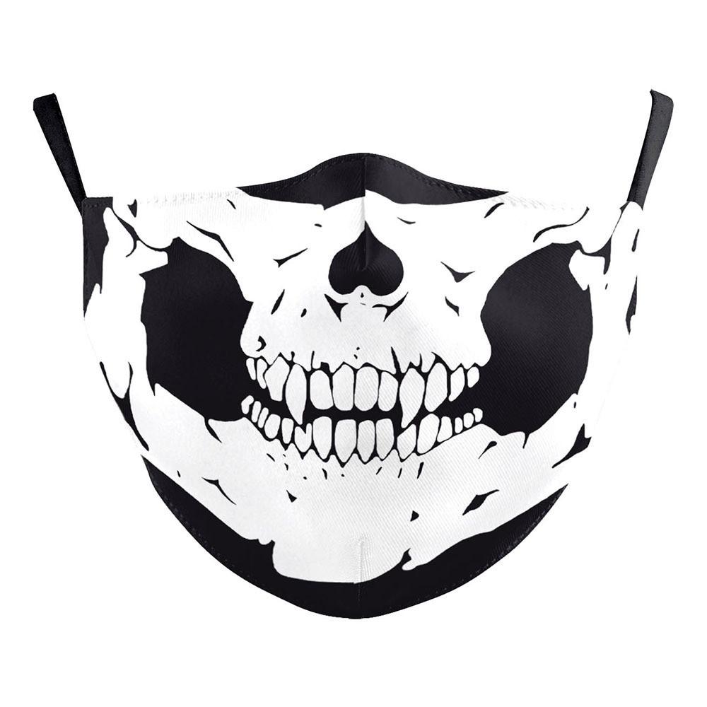 Funny Digital Print Cotton Face Mask Fashion Creative Dustproof Reusable Daily Protective Face Cover