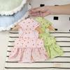 Skin-friendly Dog Summer Dress Breathable Pet Dress Pet Clothes Puppy Skirt  For Small Medium Dogs