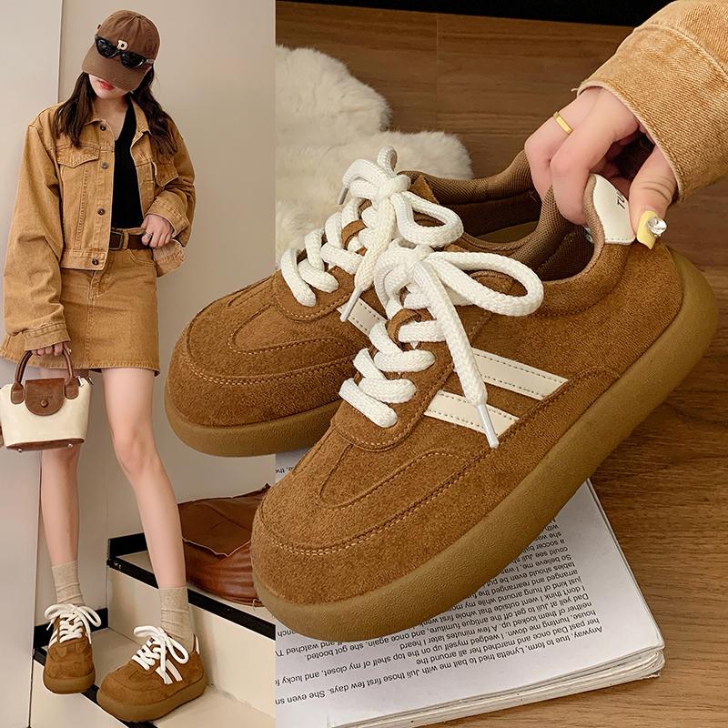 New Design Casual Shoes Outdoor Lace Up Sneakers for Women Female Comfortable Versatile Sport Shoes Vulcanize Shoes